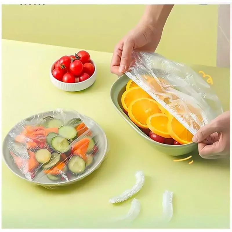 100'LÜ Gıda Koruma ve Saklama Bonesi Tencere Tabak Kase Bone - 2