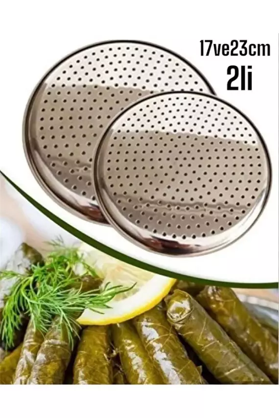 2'li Sarma Dolma Altlığı ve Aparatı - Pizza Pişirme Altlığı - Mutfak Yardımcısı - 1