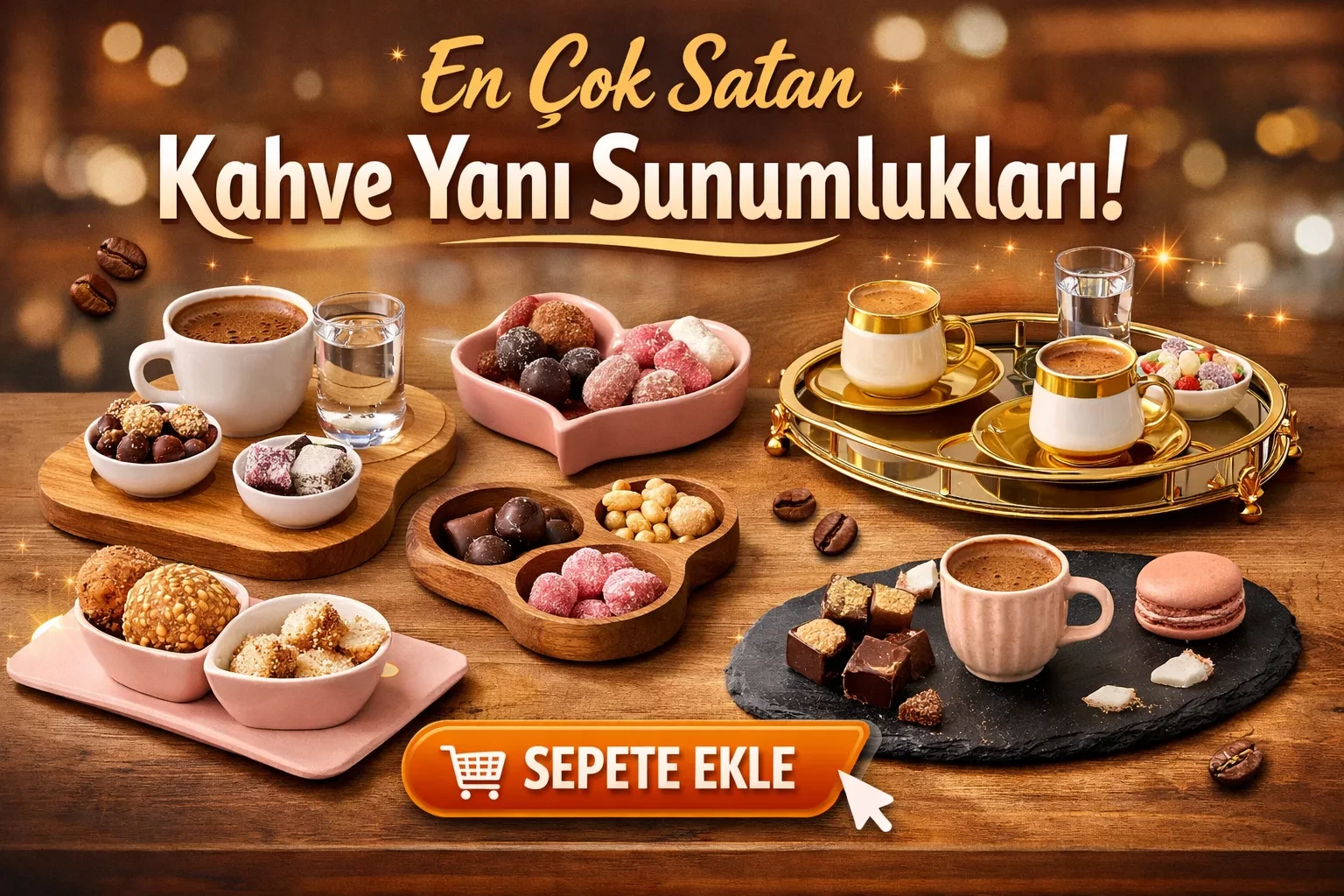 Kahve Yanı Sunumluklar