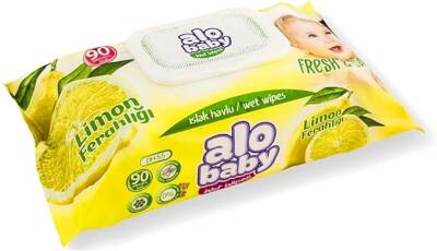 Alo Baby 90’lı Petek Dokulu Islak Havlu Mendil - 