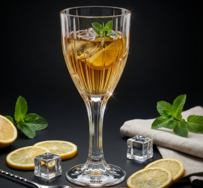 6lı Murano 250 ml Ayaklı Cam Bardak - 2