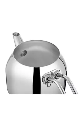 Valeriya Metal Kulplu Orta Boy Çaydanlık Takımı - 3