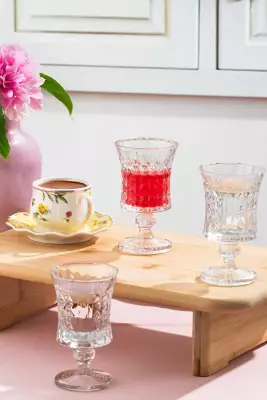 Yasemin 6’lı Kahve Yanı Cam Bardak Takımı - 2